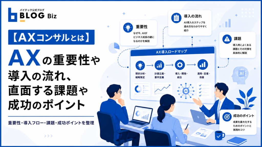 【AXコンサルとは】AXの重要性や導入の流れ、直面する課題や成功のポイント