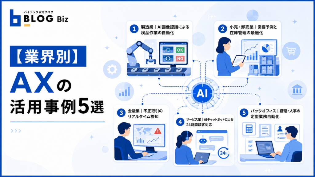 【業界別】AXの活用事例5選