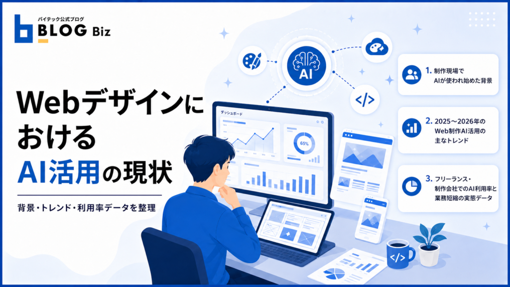 WebデザインにおけるAI活用の現状